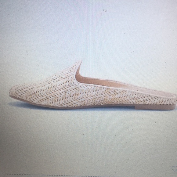 Women’s violet woven backless mule - Picture 2 of 2